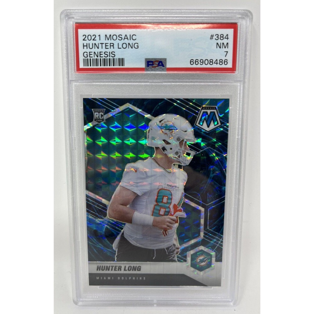 2021 MOSAIC HUNTER LONG GENESIS #384 PSA 7